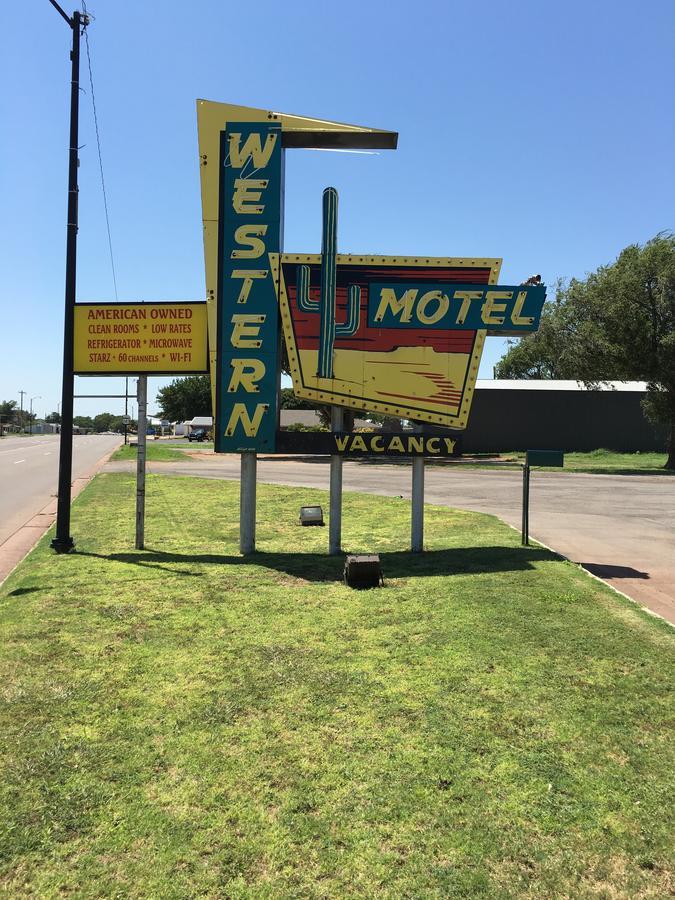 Western Motel Sayre Exterior foto